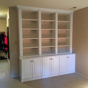 Custom Entry Bench Storage Unit | Chesapeake Closets