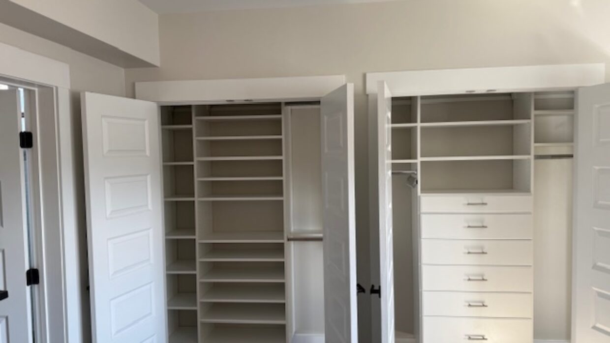 Triple Open Reach-In Closet